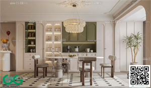 Restaurant Room 3dsmax File 161