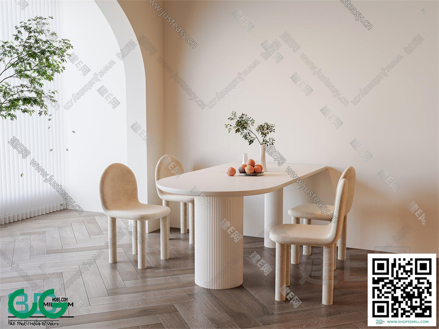 Restaurant Room 3dsmax File 164