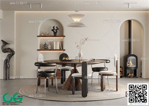 Restaurant Room 3dsmax File 165