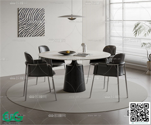 Restaurant Room 3dsmax File 170
