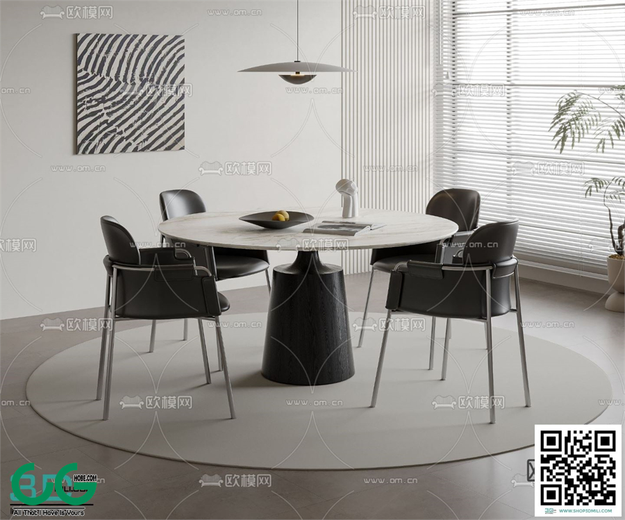 Restaurant Room 3dsmax File 170