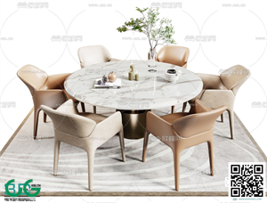 Restaurant Room 3dsmax File 171