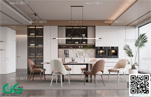 Restaurant Room 3dsmax File 176