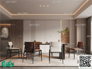 Restaurant Room 3dsmax File 177
