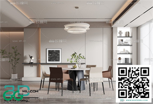 Restaurant Room 3dsmax File 17