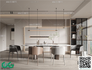Restaurant Room 3dsmax File 183