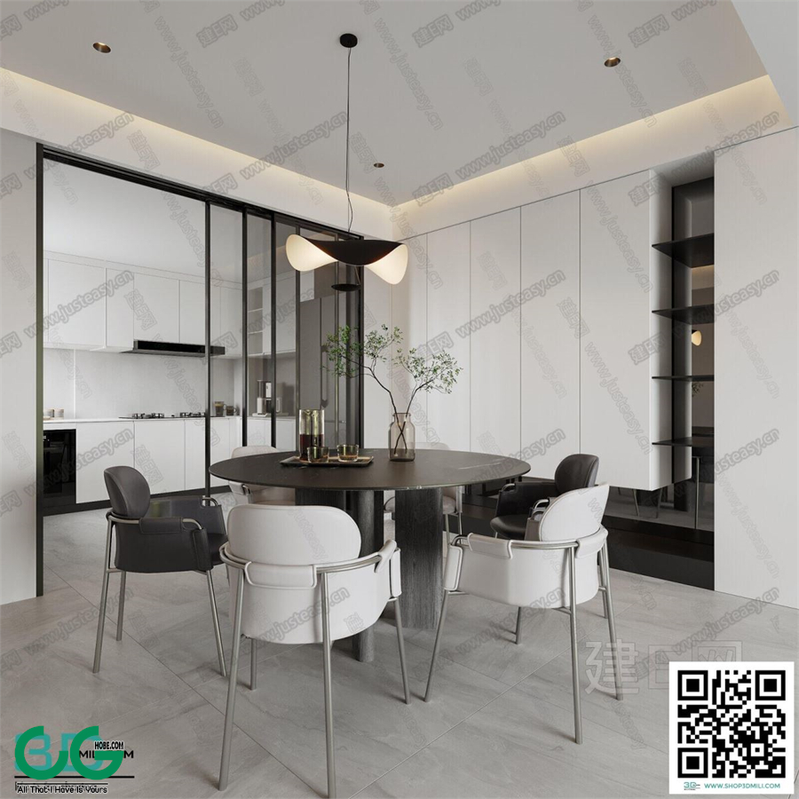 Restaurant Room 3dsmax File 185