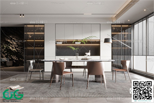 Restaurant Room 3dsmax File 188
