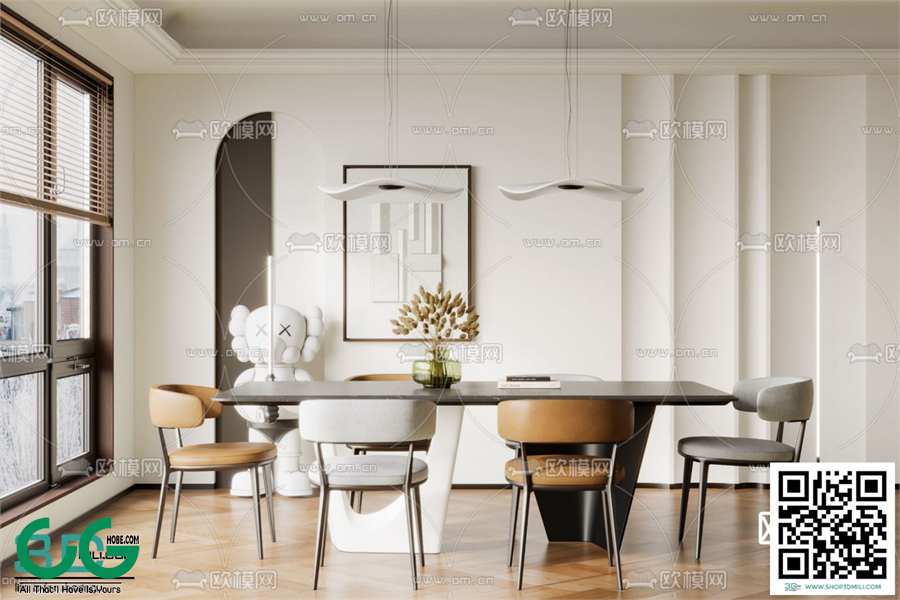 Restaurant Room 3dsmax File 189