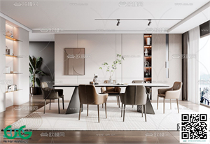 Restaurant Room 3dsmax File 191
