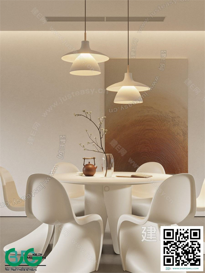 Restaurant Room 3dsmax File 194