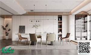 Restaurant Room 3dsmax File 197
