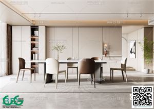Restaurant Room 3dsmax File 201