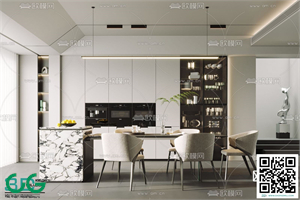 Restaurant Room 3dsmax File 203