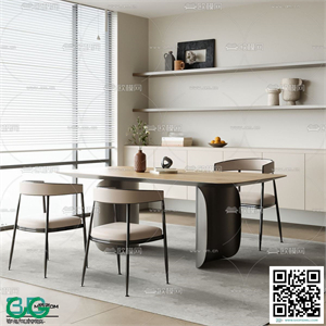 Restaurant Room 3dsmax File 218