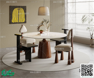Restaurant Room 3dsmax File 219