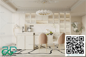 Restaurant Room 3dsmax File 24