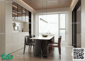 Restaurant Room 3dsmax File 27