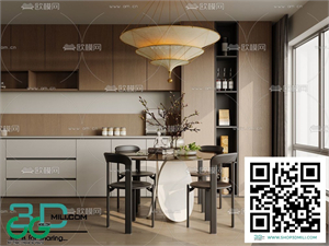 Restaurant Room 3dsmax File 28