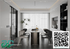 Restaurant Room 3dsmax File 29