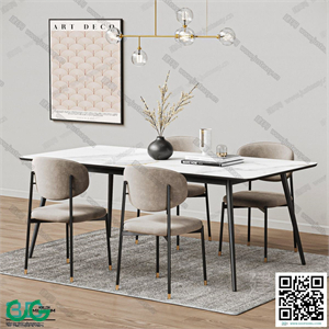 Restaurant Room 3dsmax File 34