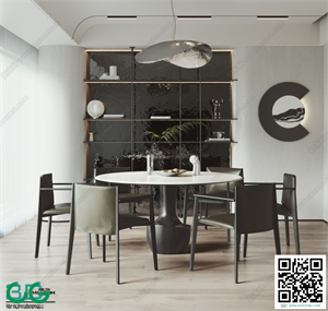 Restaurant Room 3dsmax File 39