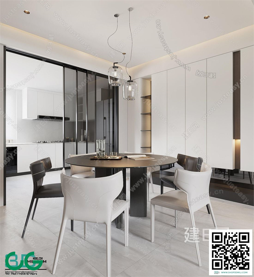 Restaurant Room 3dsmax File 40