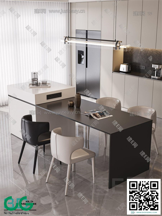 Restaurant Room 3dsmax File 42