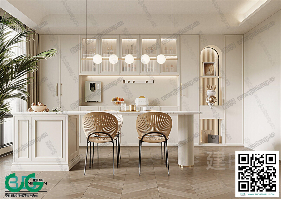 Restaurant Room 3dsmax File 49