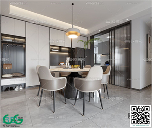 Restaurant Room 3dsmax File 62
