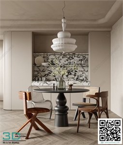Restaurant Room 3dsmax File 66
