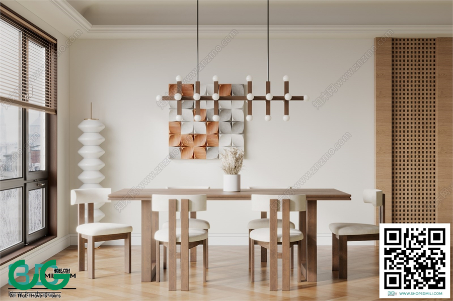 Restaurant Room 3dsmax File 67