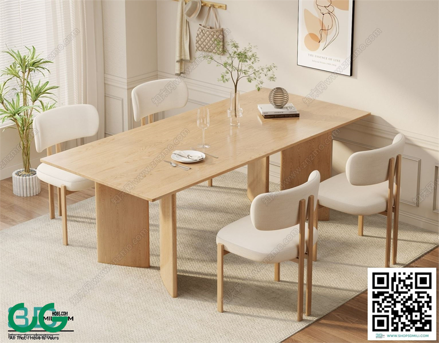 Restaurant Room 3dsmax File 69