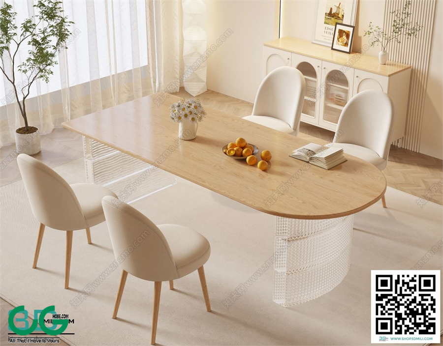 Restaurant Room 3dsmax File 74