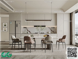 Restaurant Room 3dsmax File 76