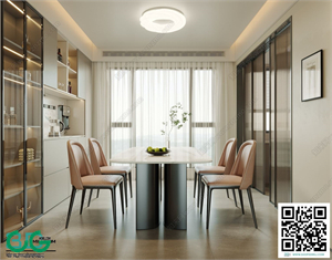 Restaurant Room 3dsmax File 92