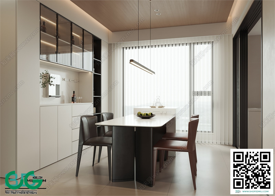 Restaurant Room 3dsmax File 94