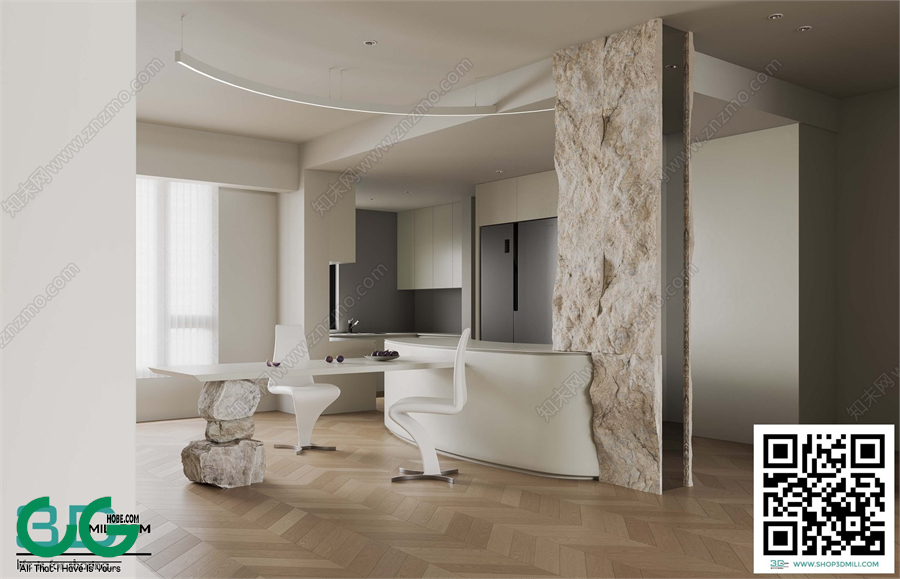 Restaurant Room 3dsmax File 95