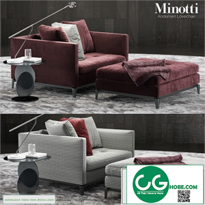 Minotti Andersen Lovechair 2