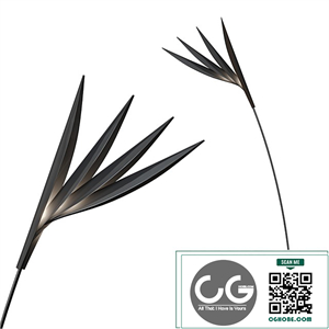 Flou Ebony Floor Lamp