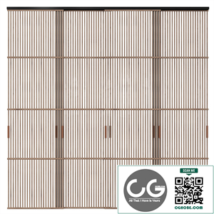 Ethnic style sliding partition