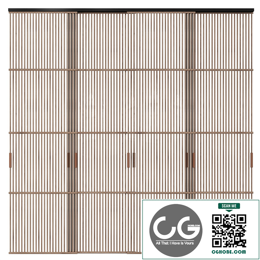 Ethnic style sliding partition