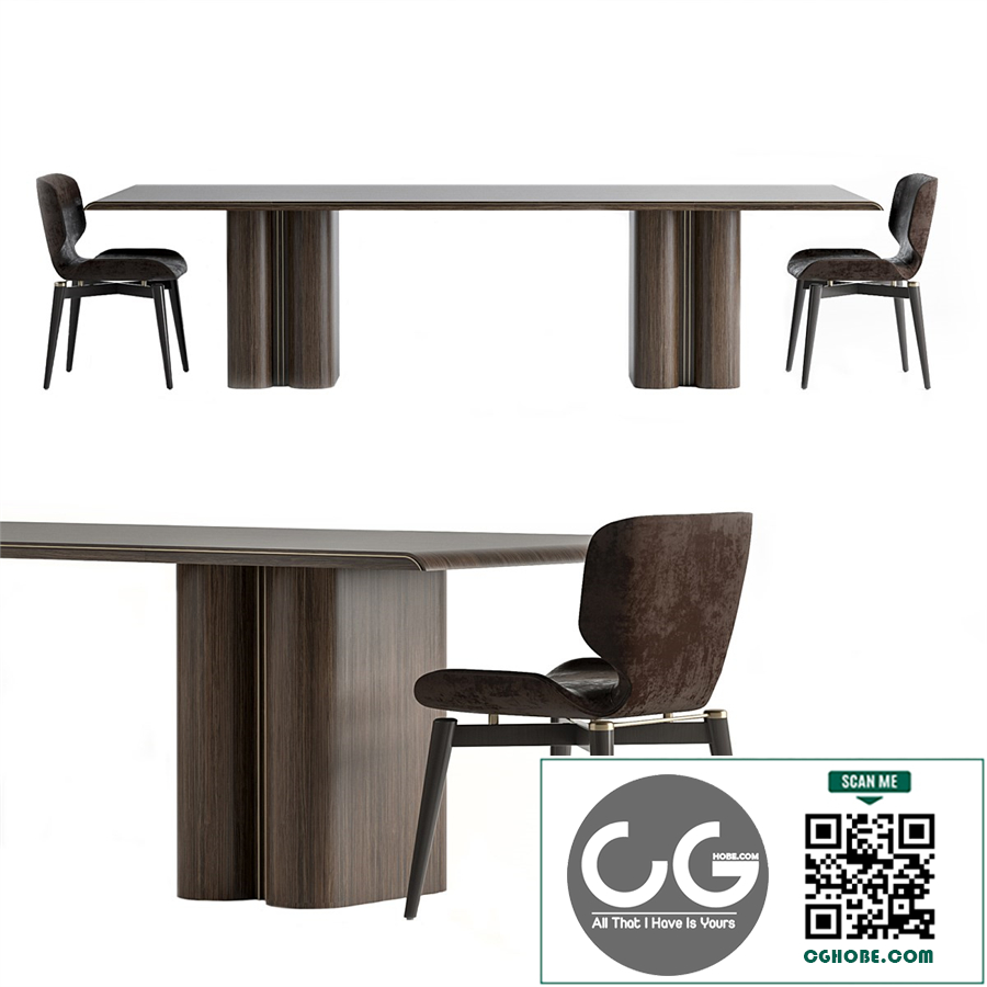 Galimberti Nino Tomo table Egle chair