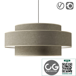 Linen lamp Souko