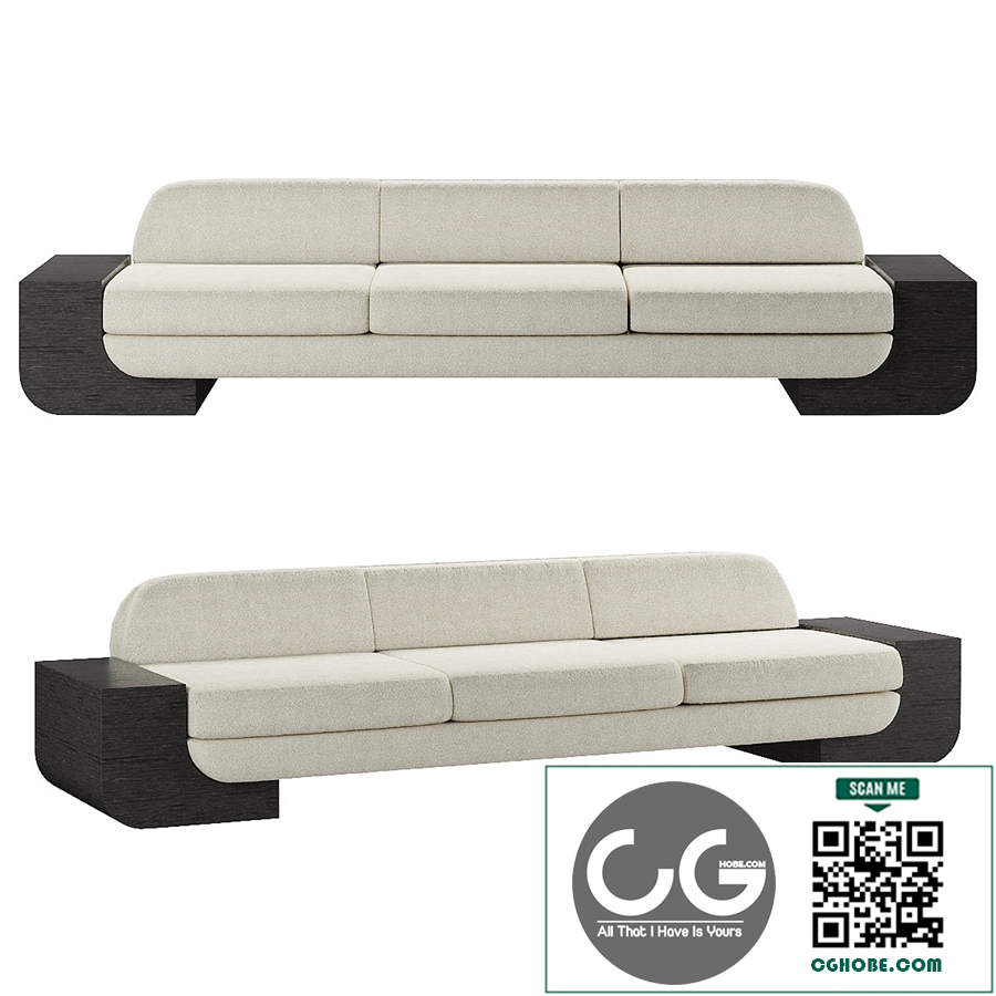 Lee Broom White Street Sofa