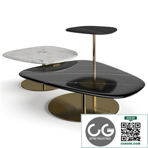 Versace Home Iconic Coffee Tables Set