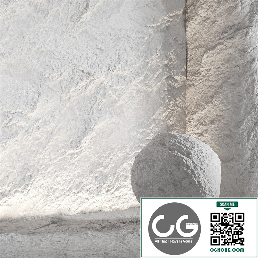 Stone material, rock. 32, pbr, seamless
