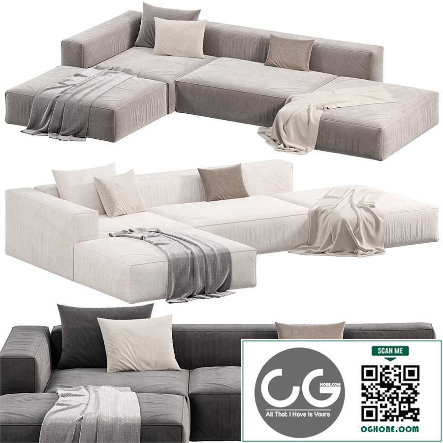 Happy Grafit, Loft Sofa Cento, sofas