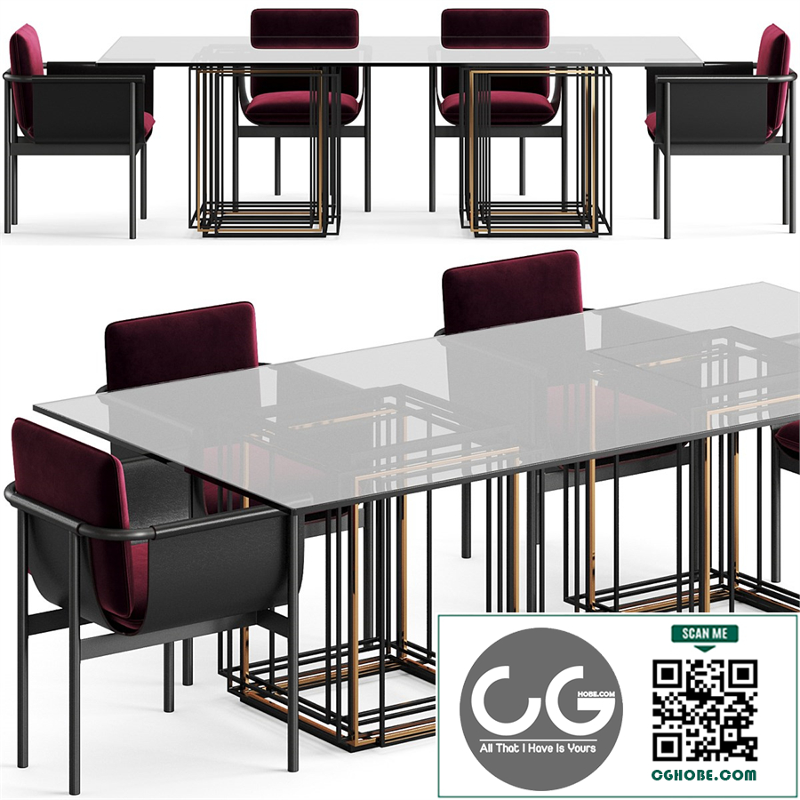 Fendi Casa Dining Set