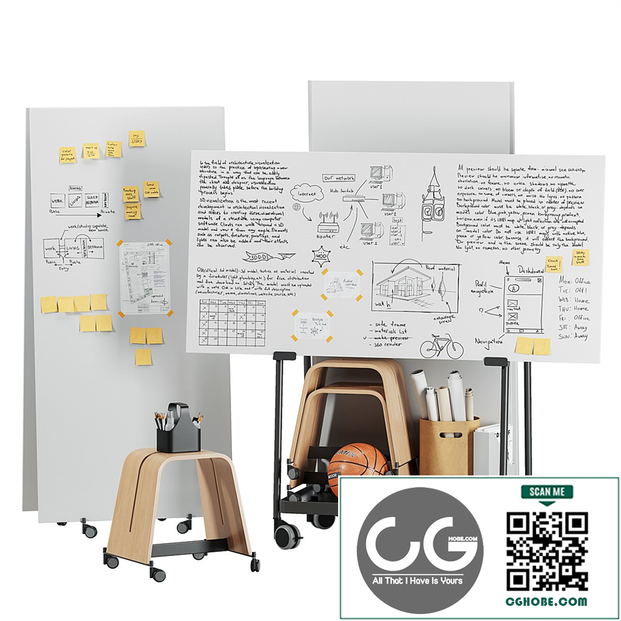 Whiteboards Brunner Boards BO100 BO200 BO300